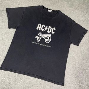Vintage ACDC band tee